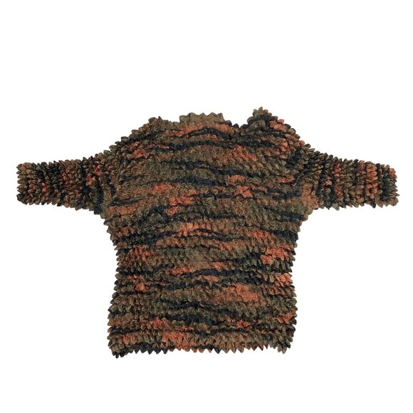 Vintage Y2K Green Fairy Grunge Stretchy Magic Bubble Shirt Popcorn Top / OS - Picture 5 of 6